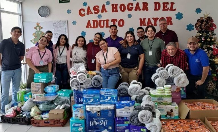 Agradece DIF Reynosa apoyo de BX Soluciones en beneficio de los adultos mayores