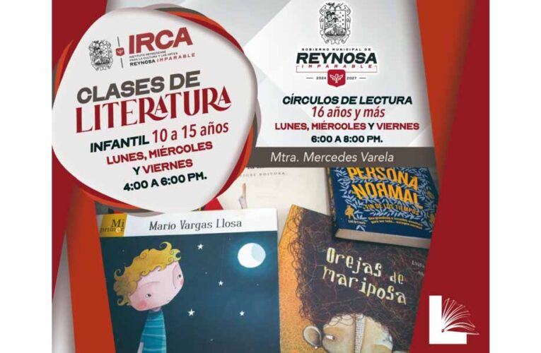 Convoca Alcalde Carlos Peña Ortiz a niños y jóvenes a inscribirse en clases de literatura