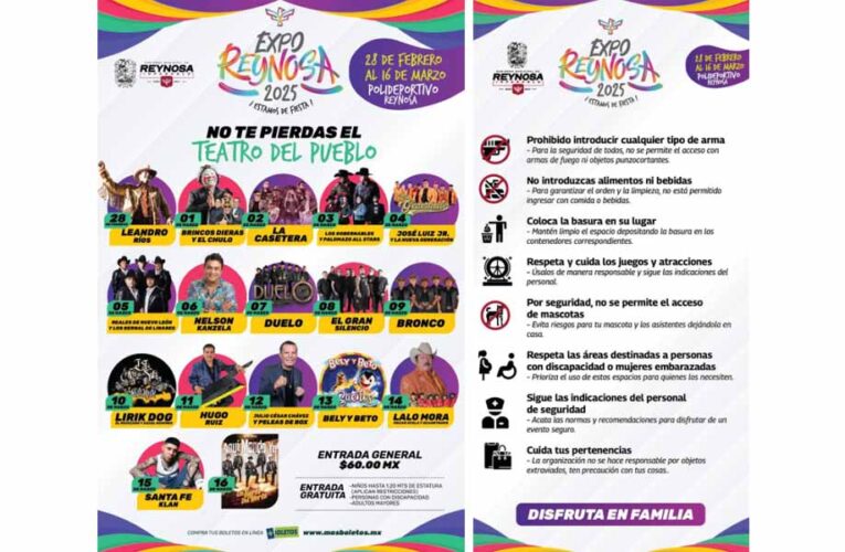 Invita Carlos Peña Ortiz a la Expo Reynosa 2025