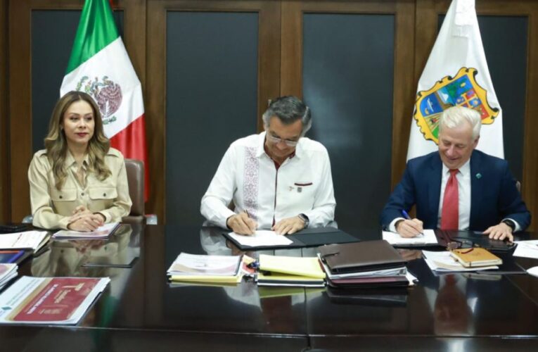 Firma Tamaulipas convenio con el NADBank para impulsar proyectos prioritarios