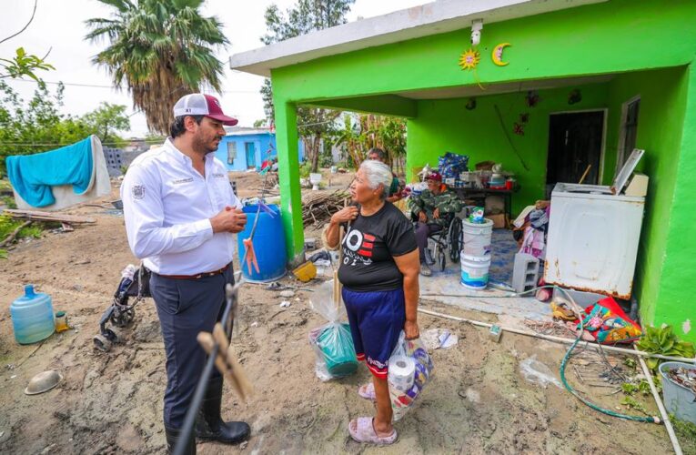 Apoyo Integral del Alcalde Carlos Peña Ortiz a Familias Afectadas por Inundaciones en Reynosa