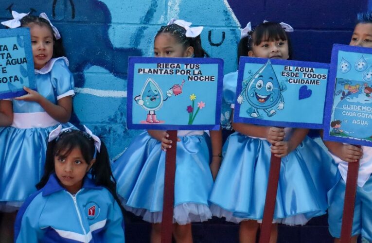 Fomentan COMAPA y Jardín de Niños Elizabeth Galván de Lozano el cuidado del agua