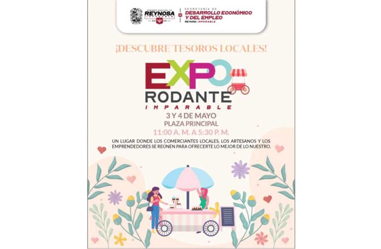 Celebrará Gobierno de Reynosa el talento local en la Expo Rodante Imparable