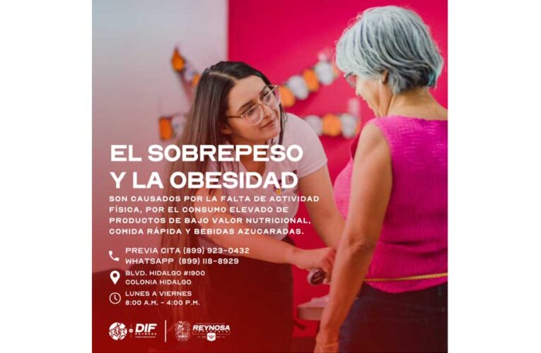 Impulsa DIF-Reynosa prevención en salud