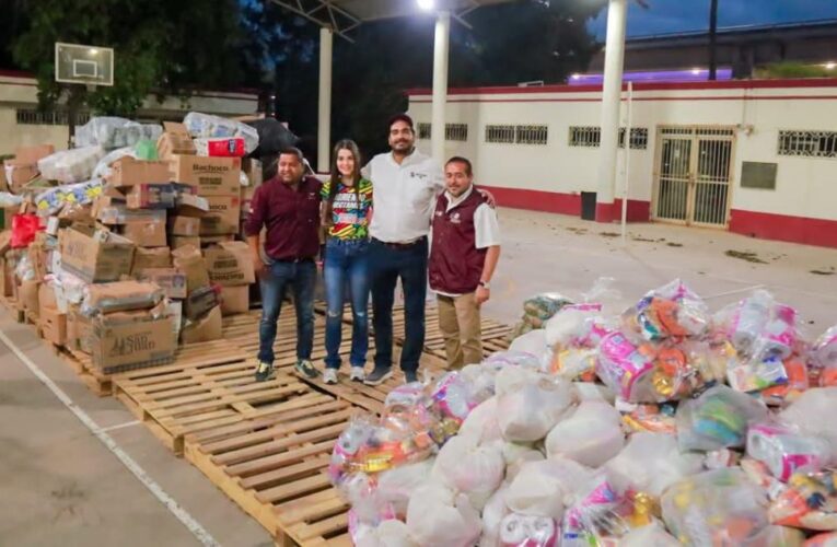 Responden corazones altamirenses a familias reynosenses