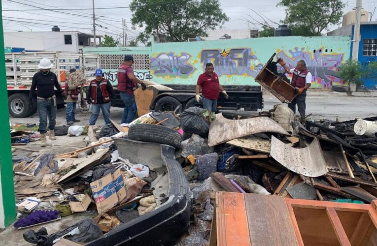 Avanza descacharrización y limpieza de Reynosa